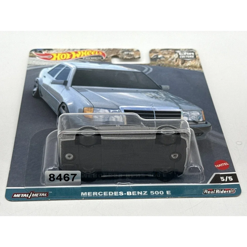 Hot Mercedes Benz Wheels Premium 500 Diecast Car 1:64 Silver Metal